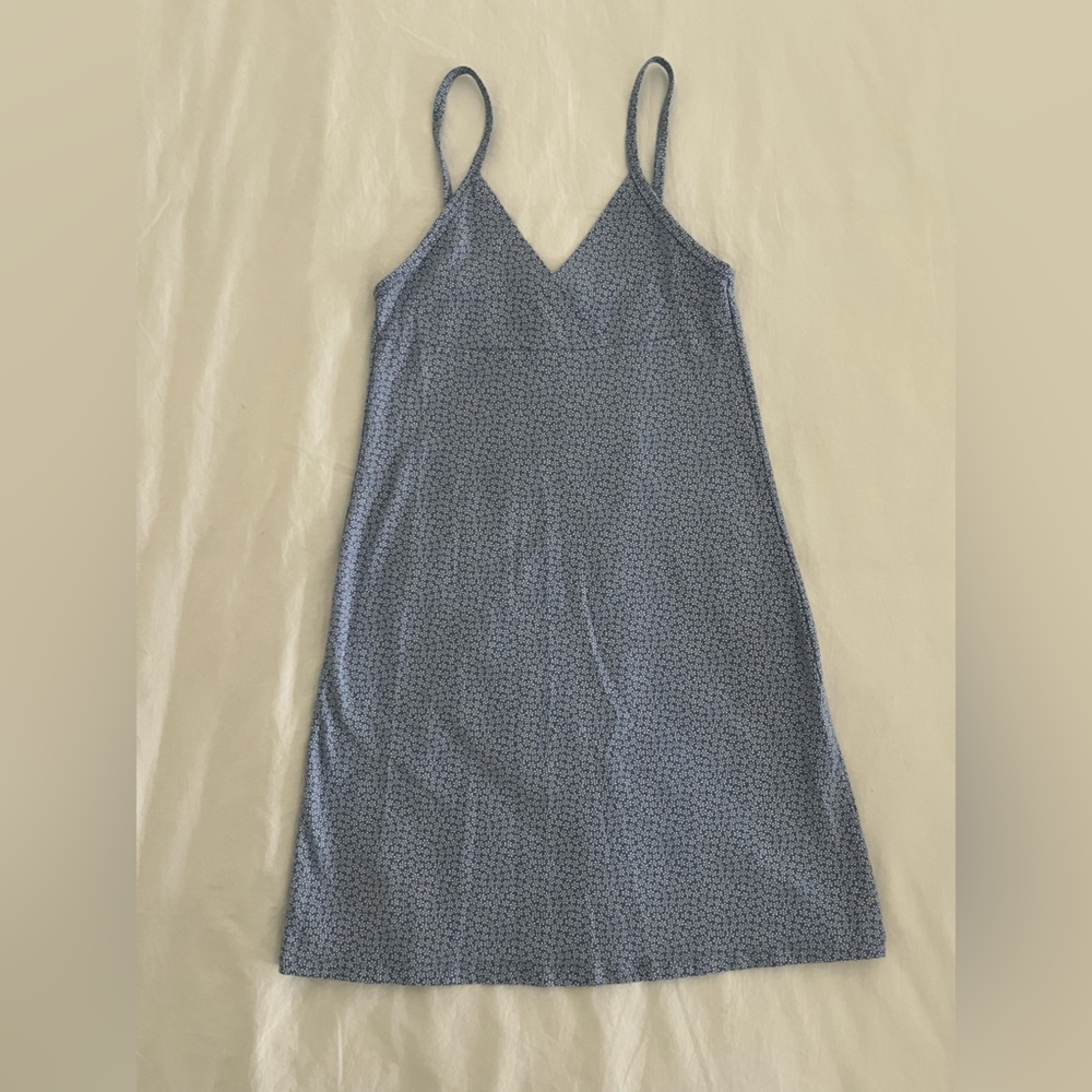 Brandy Melville Amara Dress- Purple and White